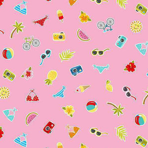 Pool Scatter Pink ('Pool Party' collection)