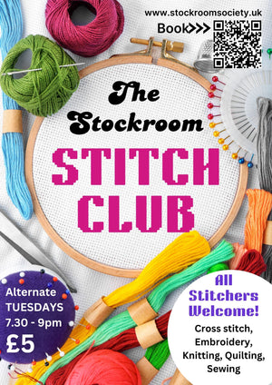 Stitch Club - Tuesday 21st May 2024 @ The Stockroom Leatherhead