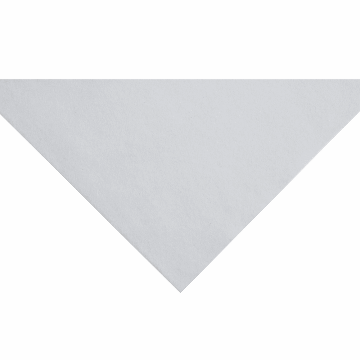 White Acrylic Felt - 1 x A4 sheet (23cm x 30cm | 9 x 12 inches)
