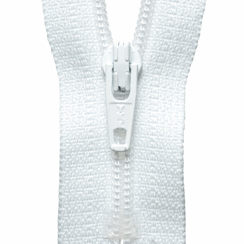 YKK Skirt Zip (6 inch / 15cm) #501 white
