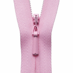 YKK Concealed Zip (16 inch / 41cm) #513 mid pink