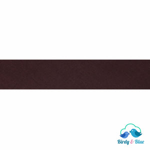 Bias Binding Tape - Chocolate 25Mm Polycotton (Per Metre)