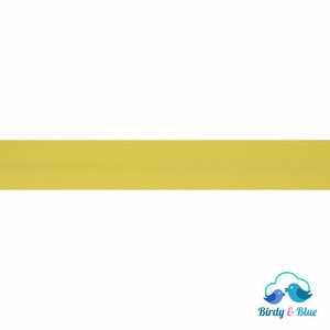 Bias Binding Tape - Yellow 13Mm Polycotton (Per Metre)