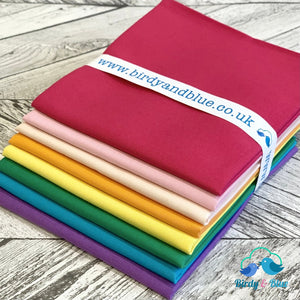 Fabric Bundle - Summer Rainbow Fabric Bundle
