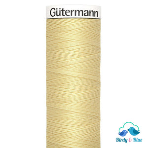 Gutermann Sew-All Thread #325 (Pale Yellow) 100M / 100% Polyester Sewing
