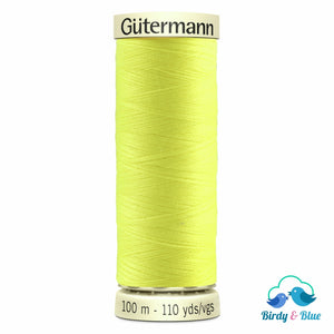 Gutermann Sew-All Thread #3835 (Neon Yellow) 100M / 100% Polyester