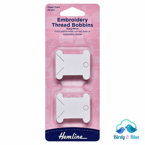 Paper Bobbins (For Embroidery Thread) X 50