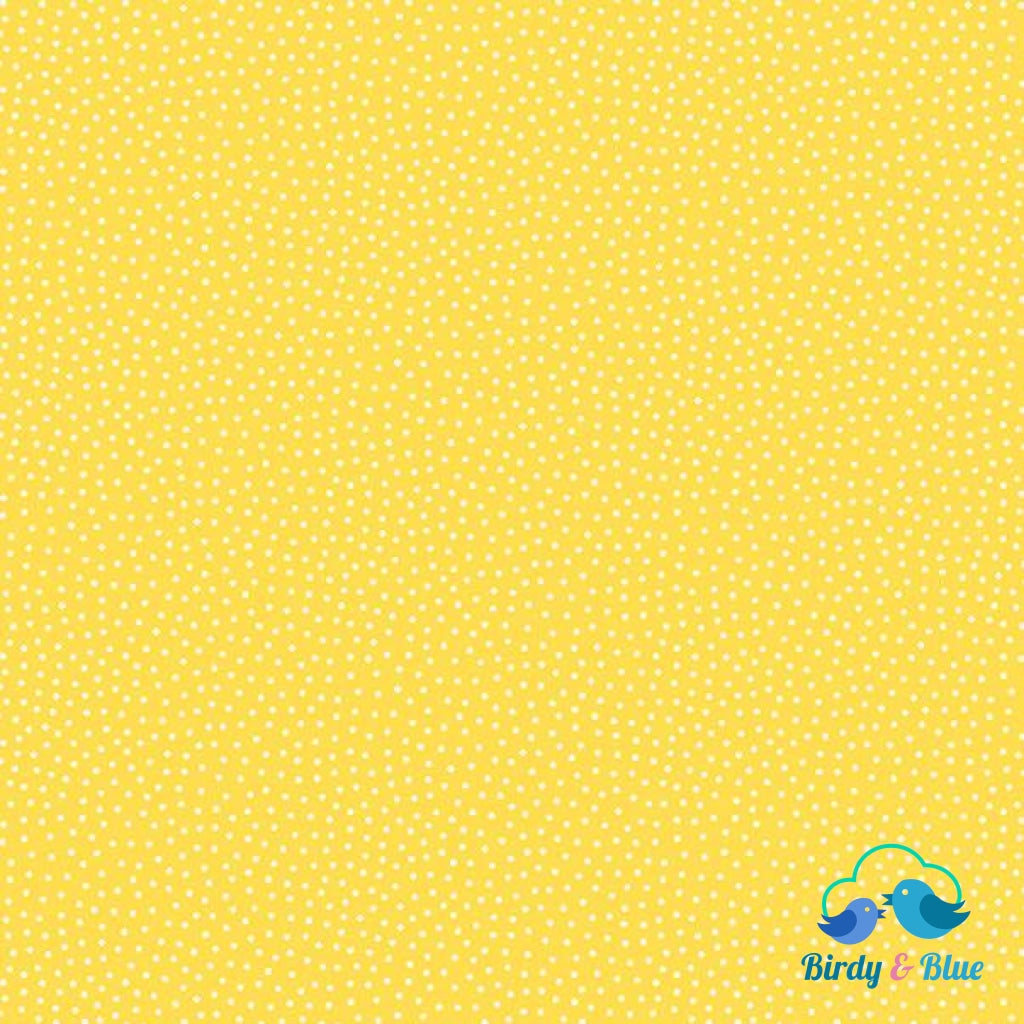 Yellow Freckle Dot (Freckle Collection) Premium Cotton Fabric