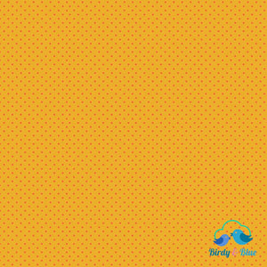 Yellow/orange Dot (Basics Collection) Premium Cotton Fabric