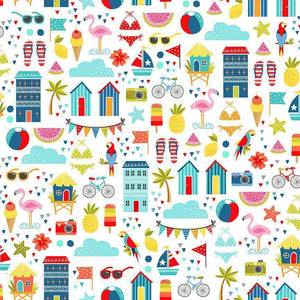Pool Montage White ('Pool Party' collection)
