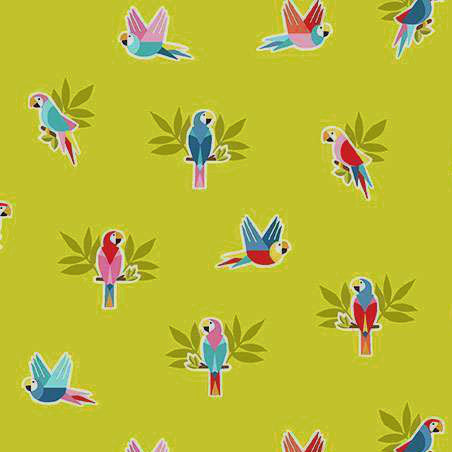 Parrots Green  ('Pool Party' collection)
