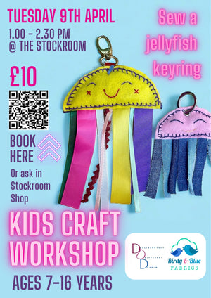 Kids Craft Workshop - Tuesday 9th April 2024 @ The Stockroom Leatherhead