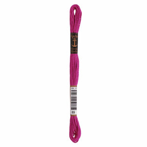 Anchor Stranded Cotton Thread (dark pink #089)
