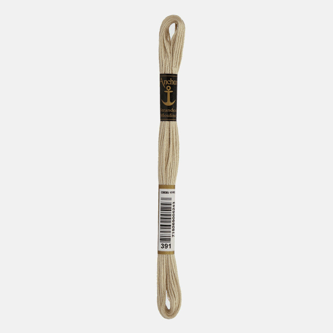 Anchor Stranded Cotton Thread (light beige #391)