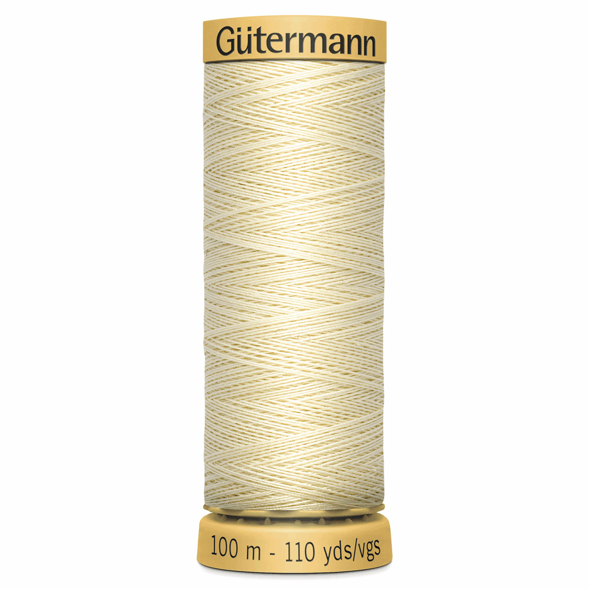 Gutermann Natural Cotton Thread #919 (cream) 100m / 100% cotton