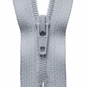 YKK Skirt Zip (6 inch / 15cm) #336 silver grey