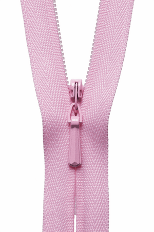 YKK Concealed Zip (9 inch / 23cm) Mid Pink #513