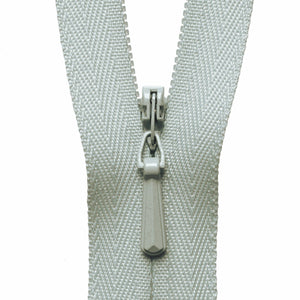 YKK Concealed Zip (9 inch / 23cm) Pale Grey #574