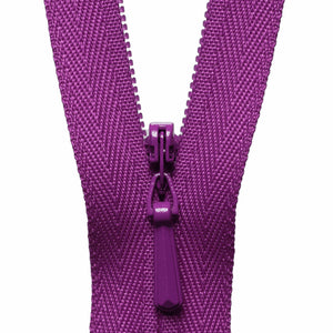 YKK Concealed Zip (16 inch / 41cm) #299 Cerise pink