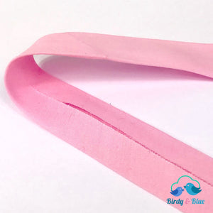 Bias Binding Tape - Pink 25Mm Polycotton (Per Metre)