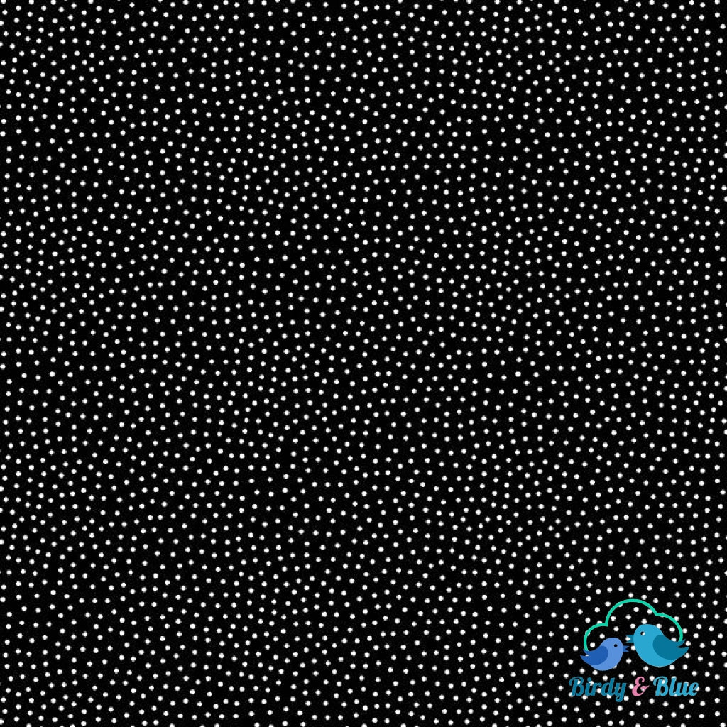 Black Freckle Dot (Freckle Collection) Premium Cotton Fabric
