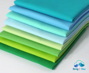 Fabric Bundle - Blues & Greens Fabric Bundle