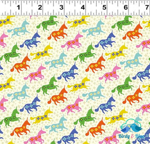 Galloping Unicorns (Forever Magic Collection) Premium Cotton Fabric