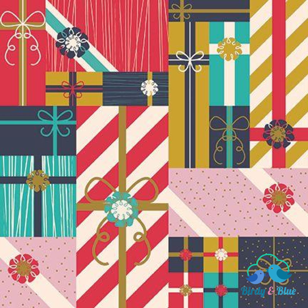Gifts Galore (Night Of The Nutcracker Collection) Premium Cotton Fabric