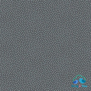 Grey Freckle Dot (Freckle Collection) Premium Cotton Fabric