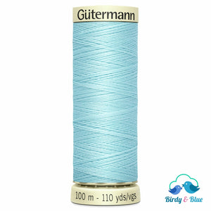 Gutermann Sew-All Thread #195 (Sky Blue) 100M / 100% Polyester Sewing