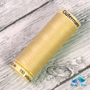 Gutermann Sew-All Thread #325 (Pale Yellow) 100M / 100% Polyester Sewing