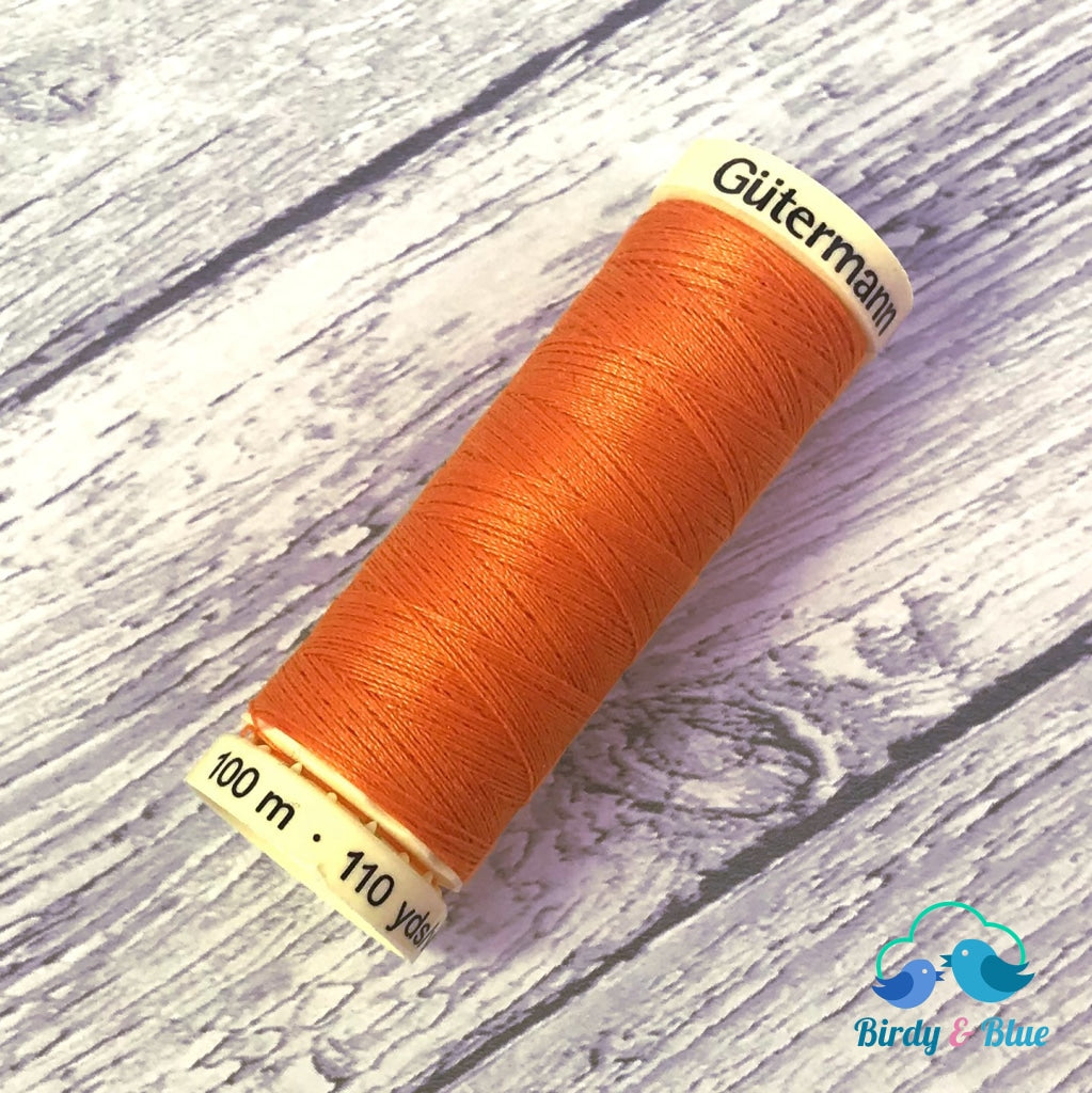 Gutermann Sew-All Thread #350 (Burnt Orange) 100M / 100% Polyester Sewing