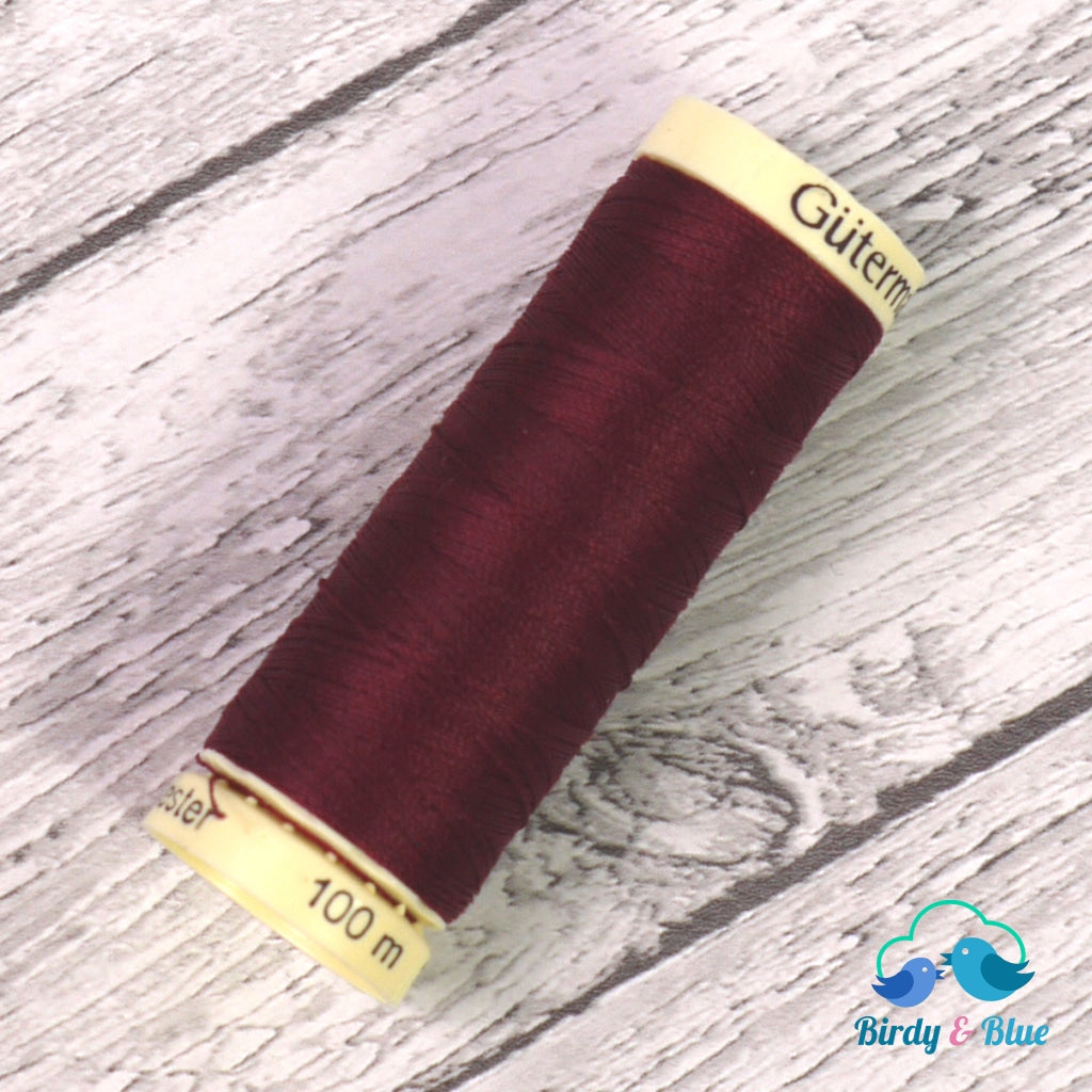 Gutermann Sew-All Thread #369 (Burgundy) 100M / 100% Polyester Sewing