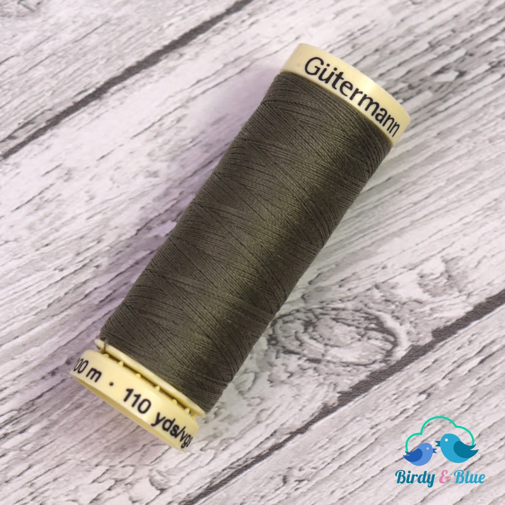 Gutermann Sew-All Thread #824 (Khaki Green) 100M / 100% Polyester Sewing