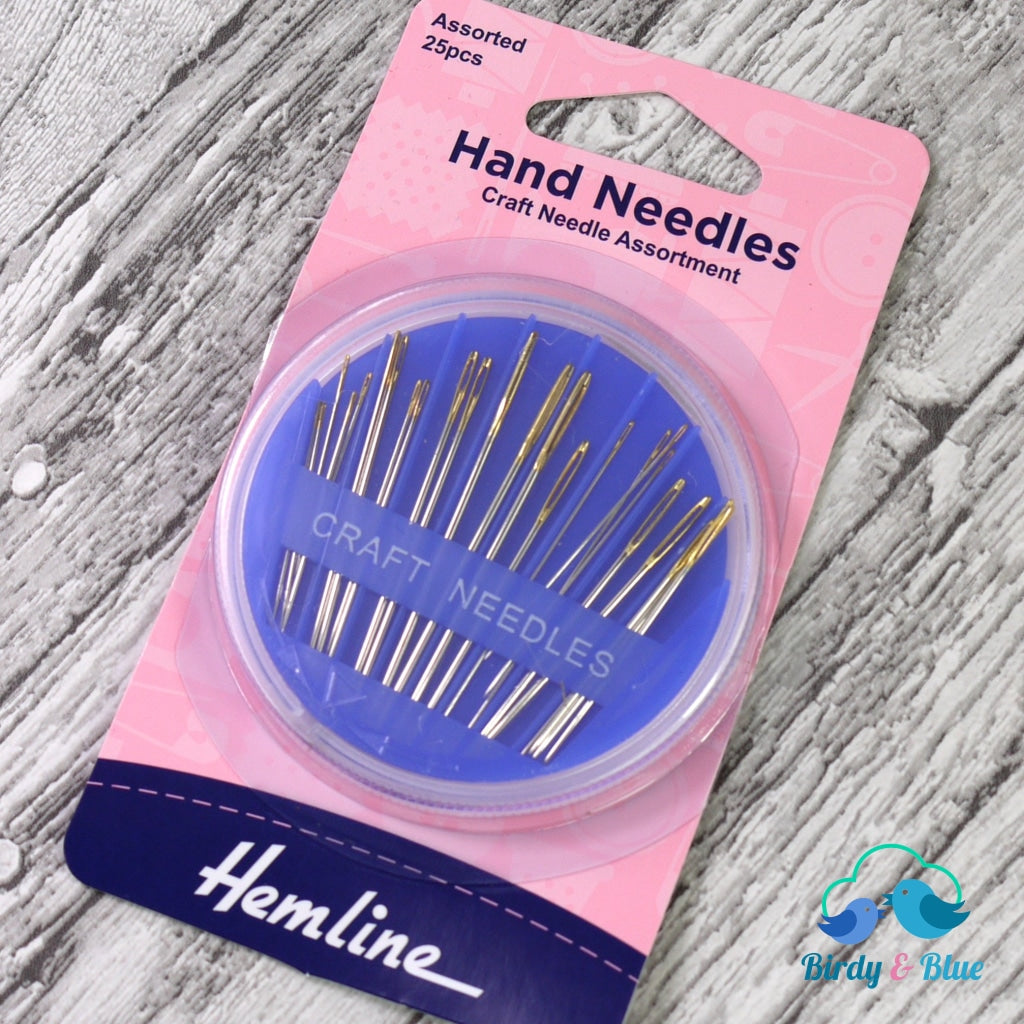 Hand Sewing Needles X 25 - Craft Assortment By Hemline