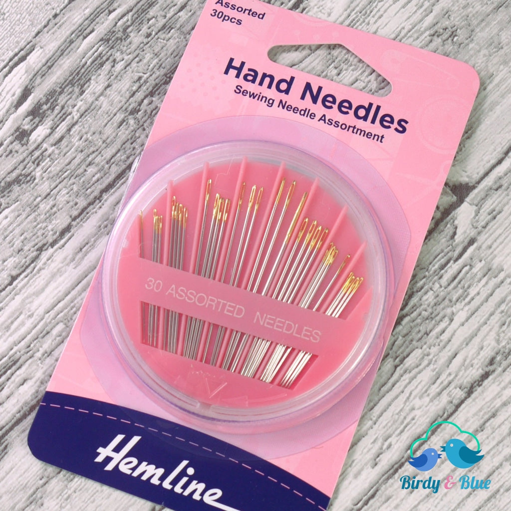 Hand Sewing Needles X 30 - Assortment By Hemline