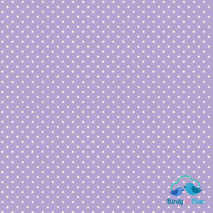 Lilac Dot (Basics Collection) Premium Cotton Fabric