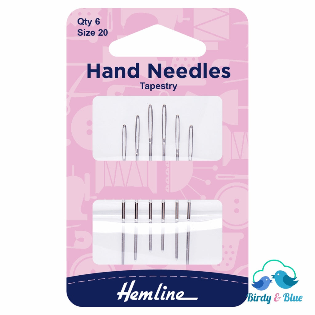 Tapestry Needles (Pack Of 6) Size 20